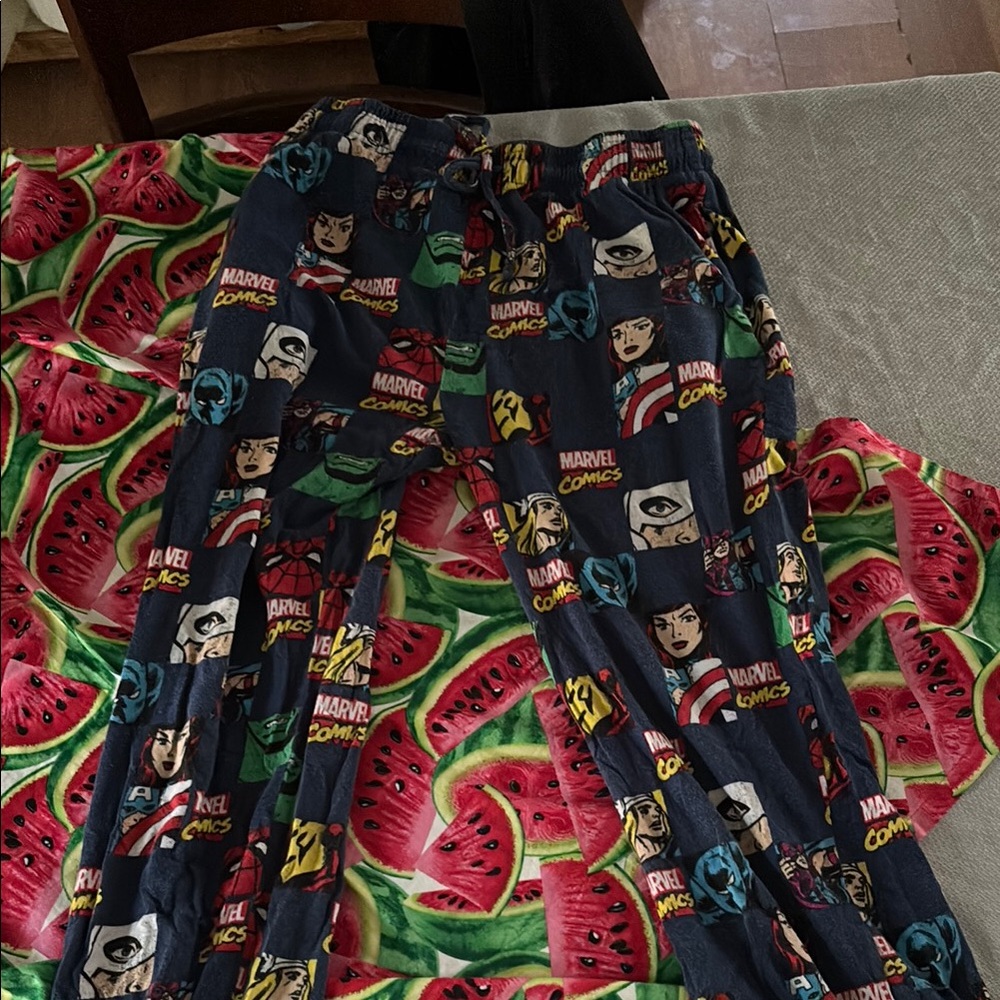 Marvel Comics Character Print Lounge Pants